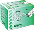 Box of Dynarex conforming stretch gauze bandages, 12 rolls, 4-inch, non-sterile medical supply