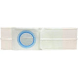 5" White, Regular Elastic Flat Panel Belt, Prolapse Strap, Medium, 2-3/4" Center Opening