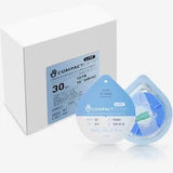 Compact medical infusion set with packaging, essential for chronic care supply delivery