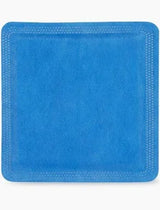Blue sterile medical gauze pad for wound care and dressing