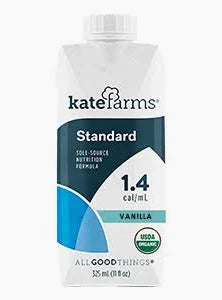 Kate Farms Standard 1.4 Vanilla, 11 Fl. Oz. (325 Ml)