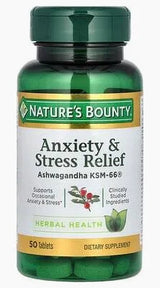 Nature's Bounty Anxiety & Stress Relief, 50 Ct