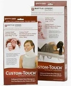 Custom-Touch moist heat therapy pack packaging for neck and back pain relief
