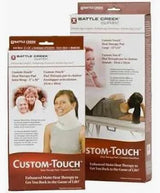 Custom-Touch moist heat therapy pack packaging for neck and back pain relief