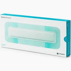 Box of rectangular medical wound dressings for home healthcare supplies