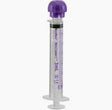3ml medicine syringe with purple cap, medical supply for home use