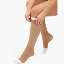 Mediven Dual Layer Stocking System, Calf, 30-40, Closed, Beige, Size Medium