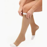Mediven Dual Layer Stocking System, Calf, 30-40, Closed, Beige, Size Medium