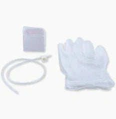 Cardinal Health Essentials Suction Catheter With Sleeve And Pop-up Cup, 8 Fr