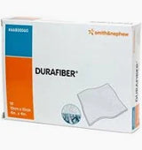 Durafiber wound dressing box with bandage image, medical supply for wound care.