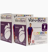 Val-u-band Resistance Bands, Dispenser Roll, 50 Yds., Plum-level 5/7, Latex-free