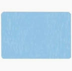 Rectangular blue disposable underpad for medical and home care use