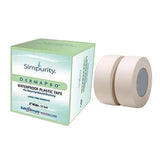 Simpurity Dermapro waterproof silicone medical tape rolls beside product box