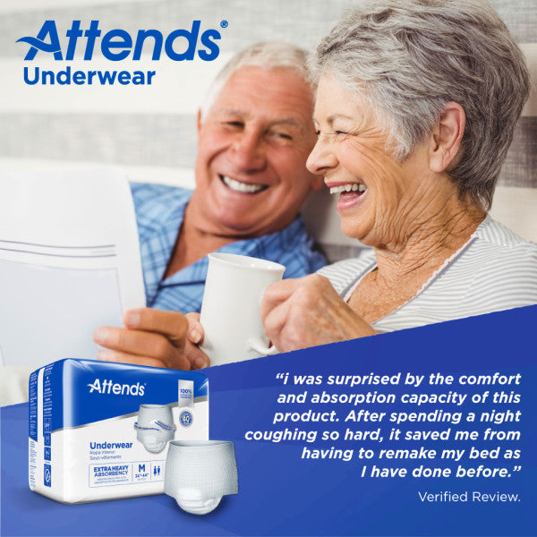 Attends Underwear, Extra Heavy Absorbency, Large