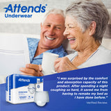 Attends Underwear, Extra Heavy Absorbency, Large