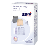 Seni Supporting Pants 4X-LARGE nude/black