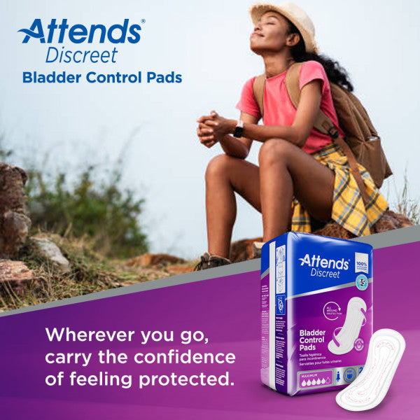 Attends Discreet Women's Maximum Pads
