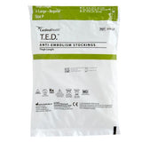 Pack of T.E.D. thigh length anti-embolism stockings, X-Large Regular size, medical supply