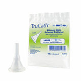 Trucath Male External Catheter, Standard Adhesive, 100% Silicone, Medium, 29mm