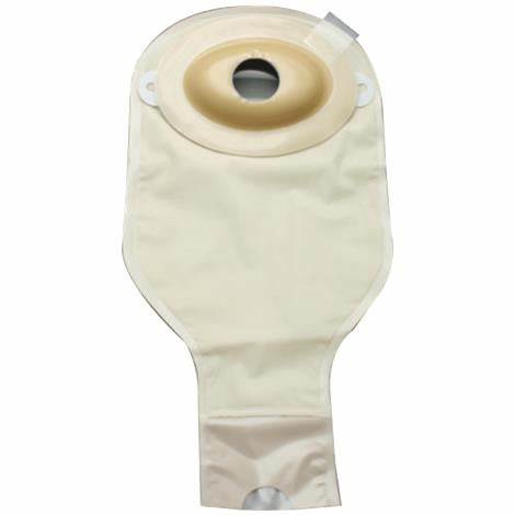 Special Per Pattern Nu-flex Oval Drainable Pouch, Barrier Precut, No Belt Tabs, Roll-up, Minimal Convexity, Custom: 40-7545r-ts-mc-sp