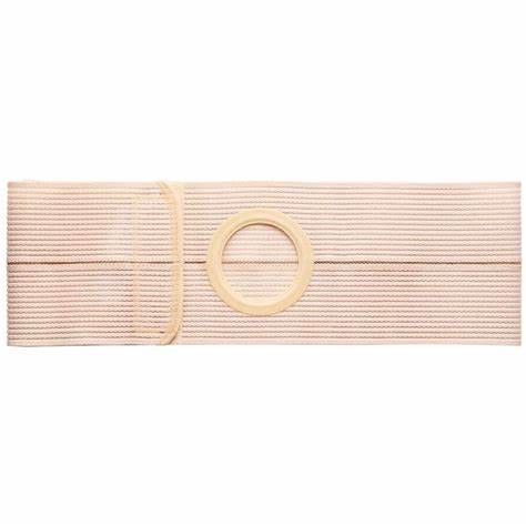 4" Beige, Regular Elastic, Nu-form Belt, Large, 2-3/8" Center Opening