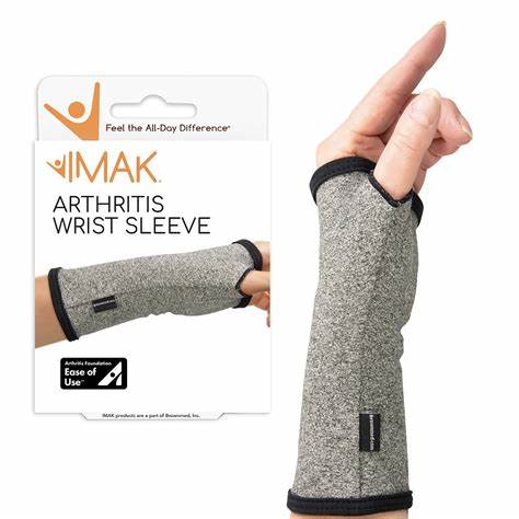 Imak Compression Arthritis Wrist Sleeve, Small