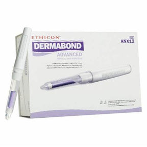 Dermabond Advanced topical skin adhesive pen with product box, medical supply