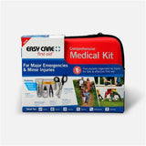 Comprehensive medical kit for major emergencies and minor injuries with first aid supplies.