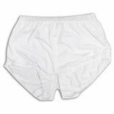 Options Split-cotton Crotch With Built-in Barrier/support, White, Left-side Stoma, Medium 6-7, Hips 37" - 41"