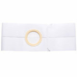 Special 7" Left, Beige, Regular Elastic, Nu-form Belt, Large, Custom: 3-1/4" Belt Ring Placed 1" From Top.