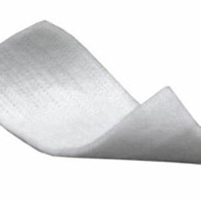 Sterile white medical gauze pad for wound care and dressing