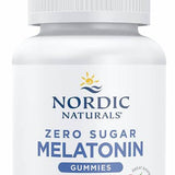 Nordic Naturals Zero Sugar Melatonin Gummies, Raspberry, 60 Ct