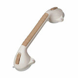 Adjustable suction cup grab bar for bathroom safety and mobility support