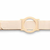 Special 8" Left, Beige, Cool Comfort, Nu-form Belt, 2x-large, Custom: 2-3/4" Opening Placed 2" From Bottom