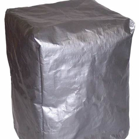 Large silver protective cover for medical equipment or home appliance