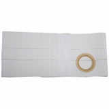 Special 8" Left, Beige, Regular Elastic, Flat Panel Belt, Small, Custom: 29" Overall Length 2-5/8" Opening Placed 2-1/2" From Bottom