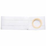 5" White, Regular Elastic, Flat Panel Belt, 2x-large, 2-5/8" Center Opening