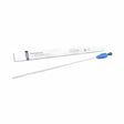Sterile intermittent catheter with blue grip and packaging for medical use