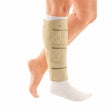 Compression leg wrap for lymphedema on lower leg and foot, medical supply product