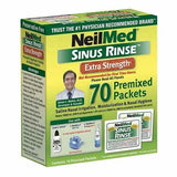 Neilmed Sinus Rinse Hypertonic Premixed Refill Packets, 70 Ct