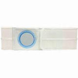 Special 9" Left, White, Cool Comfort, Flat Panel Belt, 2x-large, Custom: 3-1/8" Belt Opening Placed 1" From Top