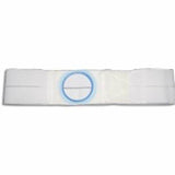 White ostomy belt with blue ring, essential medical supply for ostomy care