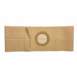 Beige ostomy belt with central circular opening for secure medical device support