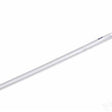 Sterile medical catheter tube on white background, essential home health supply