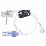 22G infusion set with safety needle and tubing for medical supply home use