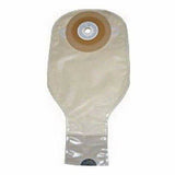 Ostomy bag with adhesive barrier for medical supply home delivery