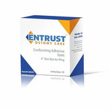 Entrust Ostomy Care Conforming Adhesive Seals box for 4-inch skin barrier rings, 10 units