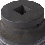 Close-up of a metal socket adapter with a square drive, used for medical equipment assembly