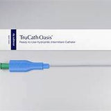 TruCath Oasis ready-to-use hydrophilic intermittent catheter with box, medical supply