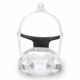 Full face CPAP mask with adjustable straps, designed for comfortable sleep apnea therapy